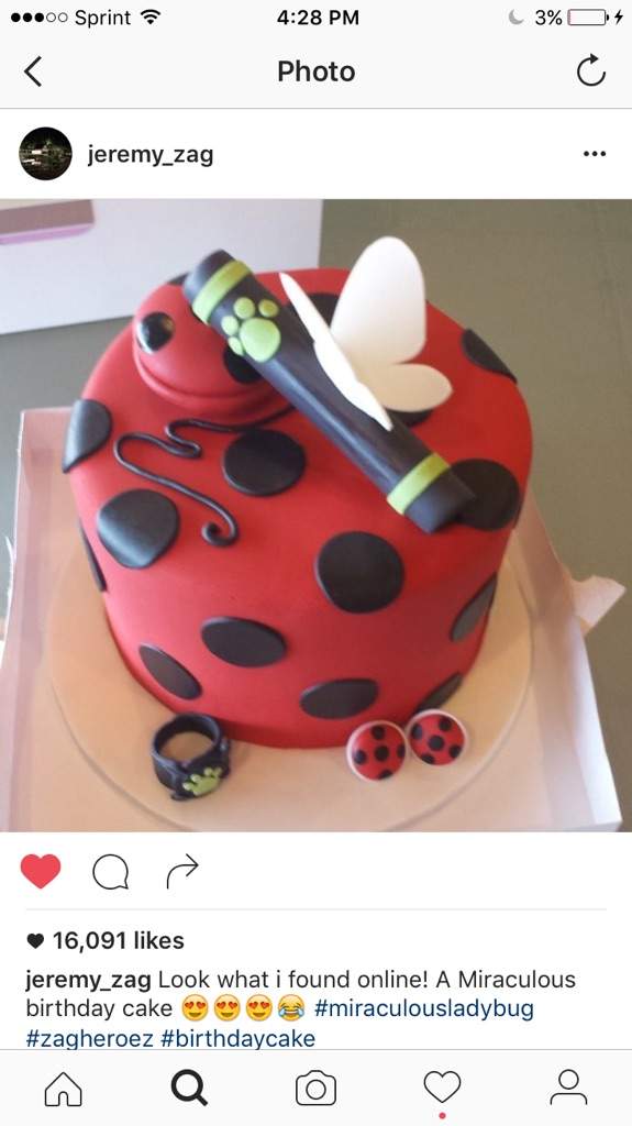 Mircaulous A Ladybug And Chat Noir Cake Miraculous Amino