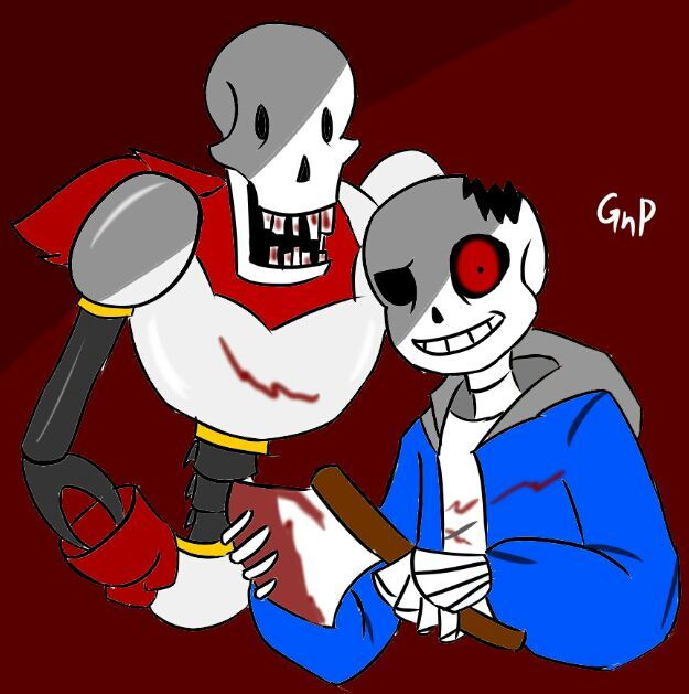 Horrortale sans and papyrus | Undertale Amino