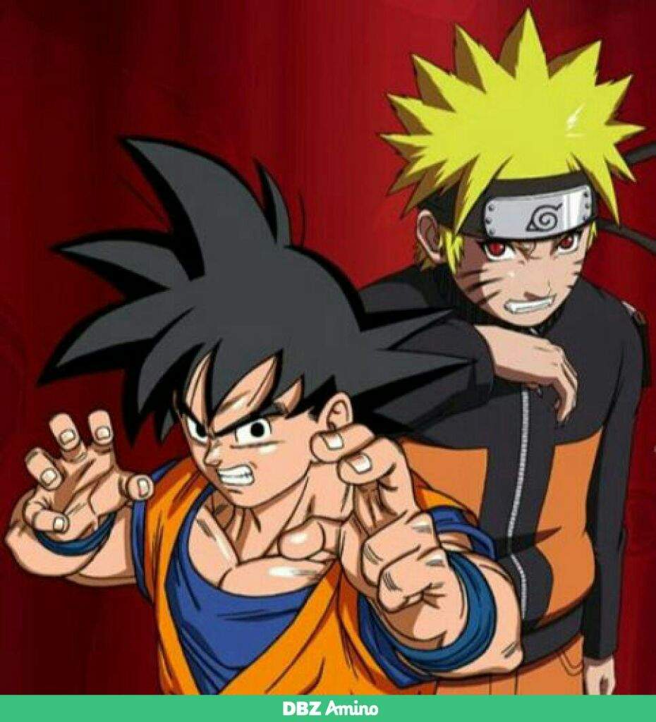 Naruto goku crossover.