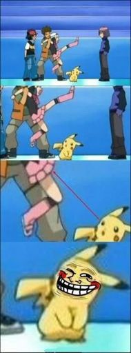 Pikachu, Aprovechando Su Estatura 😆😂 | •Anime• Amino