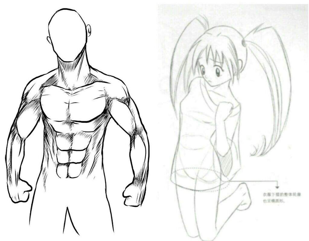 dibujos de anime faciles cuerpo completo Dibujo manga: cuerpos 1 | Dibujos