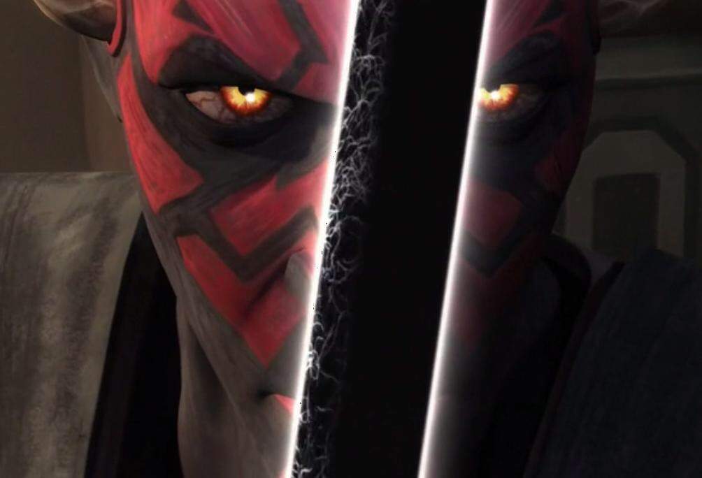 black lightsaber darth maul