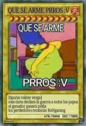 5 cartas de la guerra de cartas  •Meme• Amino