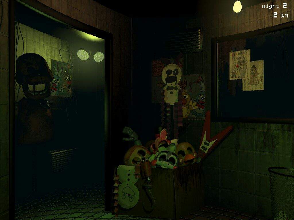 fnaf 1 freddy jumpscare office