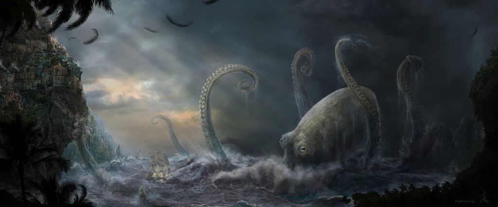 🐙 El Kraken 🐙 - #SemanaDelMiedo #MitosYLeyendas | Wiki | Terror Amino