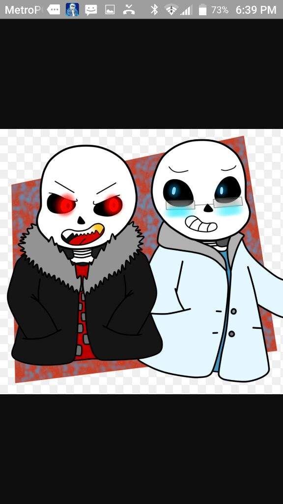 Science sans sci x fell sans edge | Undertale Amino