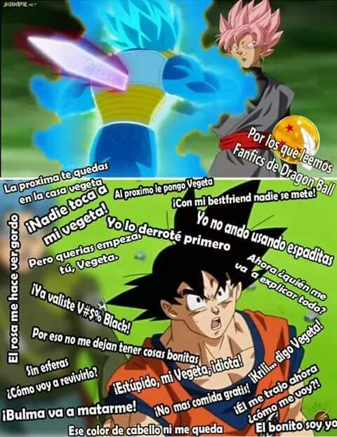 Goku vs Goku Black | DRAGON BALL ESPAÑOL Amino