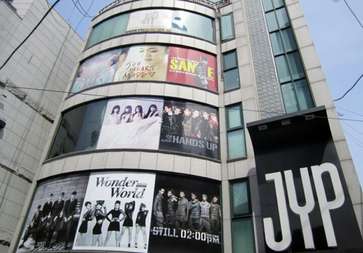 Где находится jyp entertainment карта