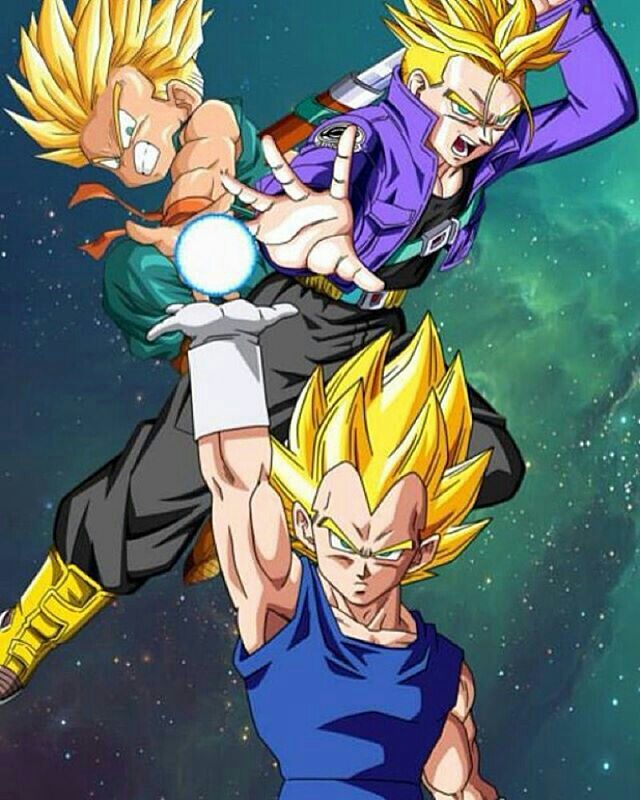 Trunksniñotrunksadulto Y Vegeta Wiki Dragon Ball EspaÑol Amino 2284