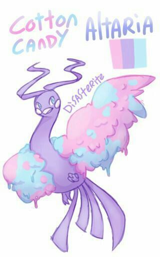 Upon The Happiness Of Little Swablu Making A Friend She Leveled Up And Evolved Into Beautiful Altaria Flied Sky With Butterfly Pokmon