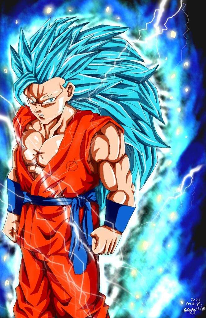 Goku SSJ Dios Azul 3 | DRAGON BALL ESPAÑOL Amino