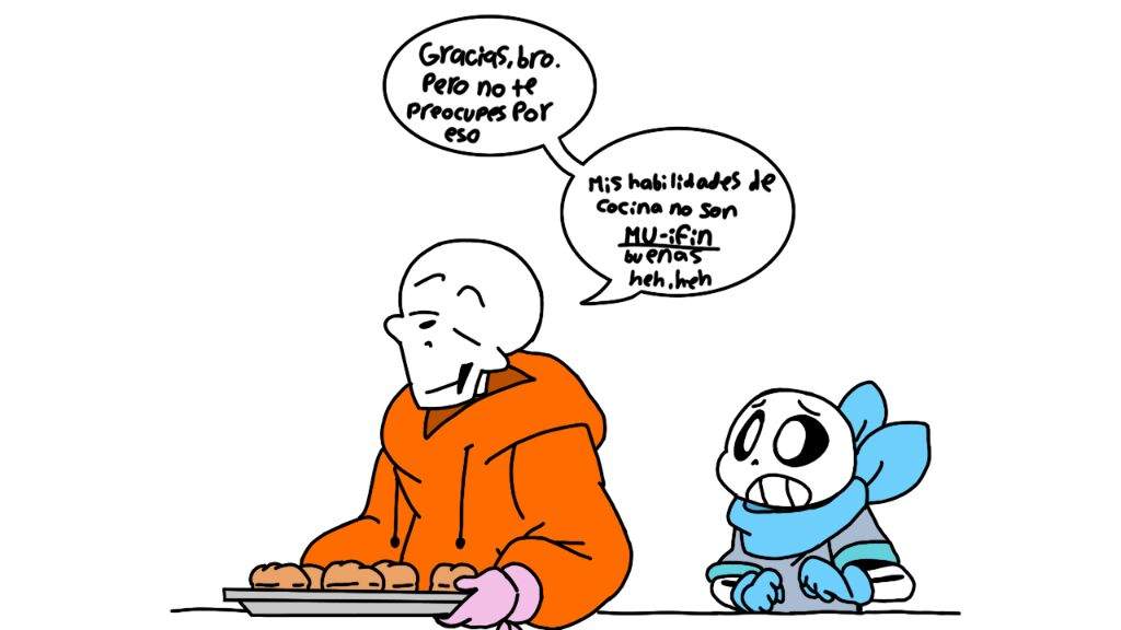 Comic de underswap Undertale Español Amino