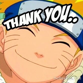 Thank you | Naruto Amino