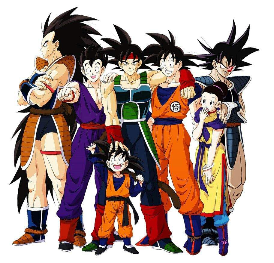 Familia sayayin DRAGON BALL ESPAÑOL Amino