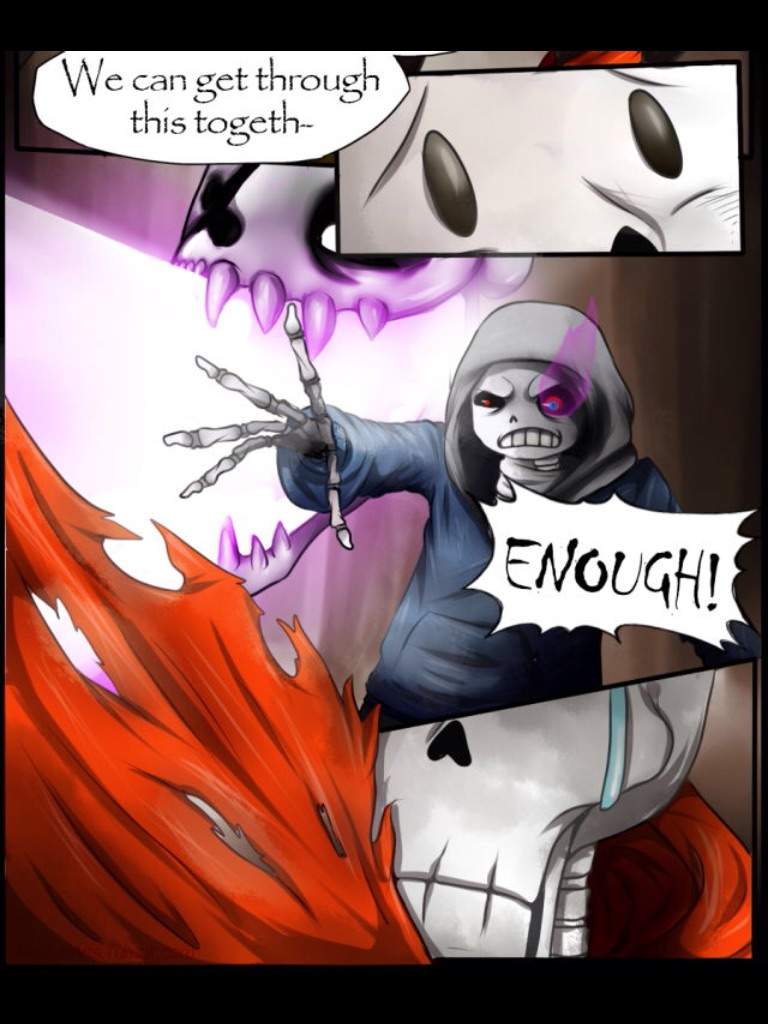 DustTale comic chapter 1 | Undertale Amino