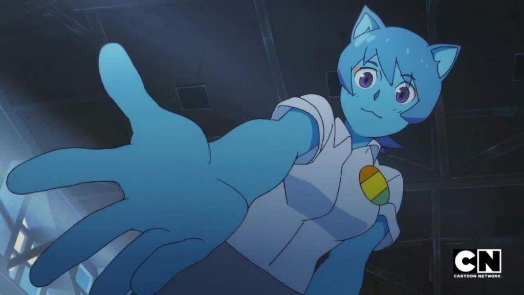 Amazing world of gumball Nicole Vs Yuki Anime scene? 