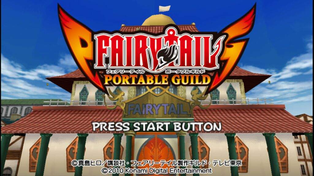 Fairy Tail Portable Guild Psp Emulator Psp Anime Amino