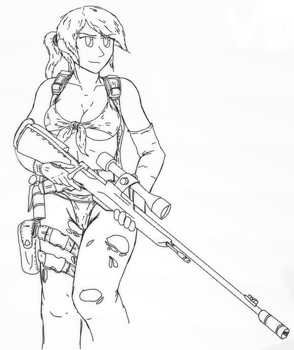 Quiet Metal Gear Solid 5 Roblox Free Draw Roblox Amino - metal arm roblox