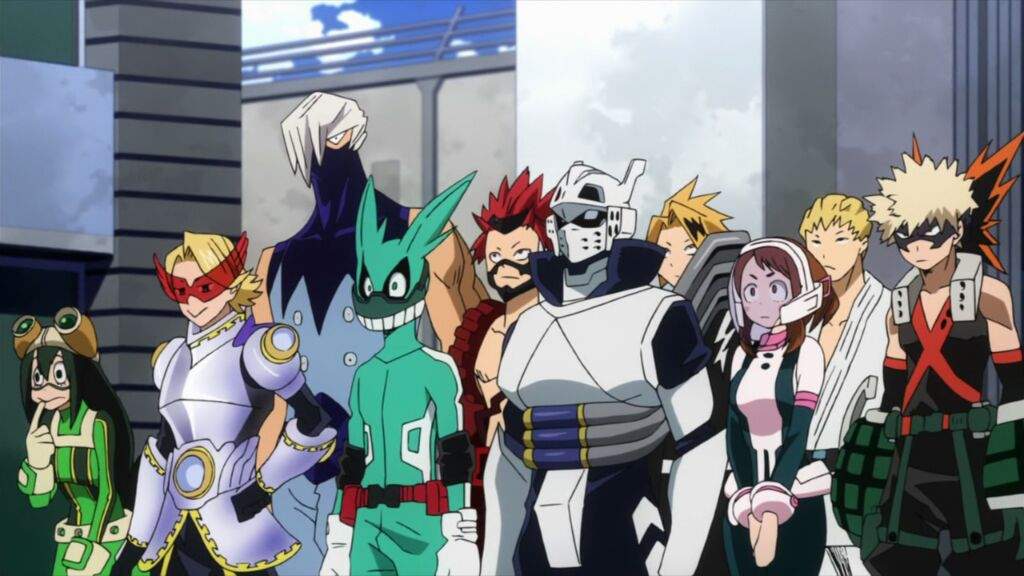 Class 1a Students and All Members of the Teen Titans | My Hero Academia