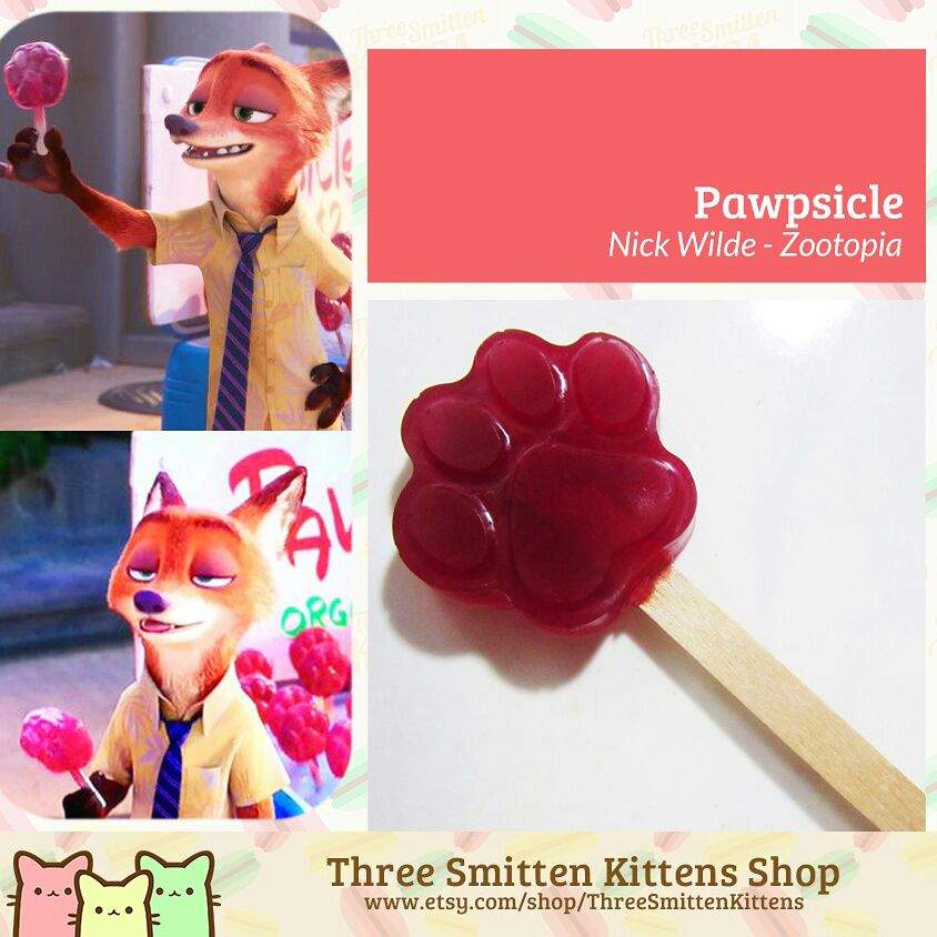 Resincast Zootopia Pawpsicle Crafty Amino