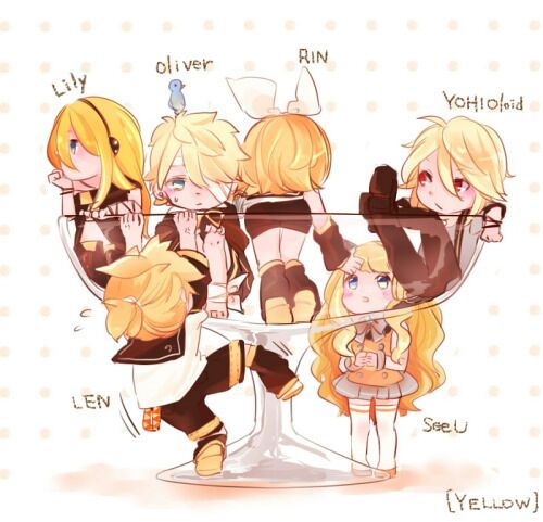 Yellow vocaloids | Wiki | Vocaloid Amino