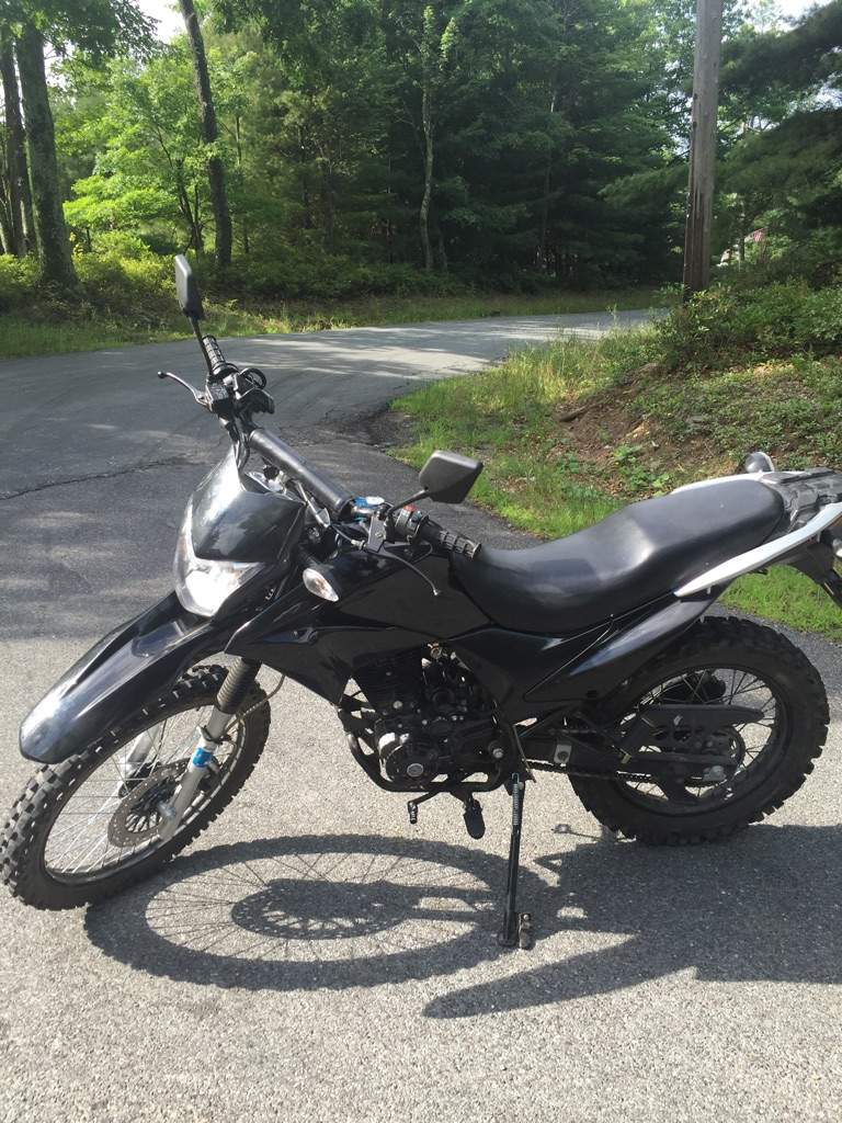 hawk dual sport motorcycle