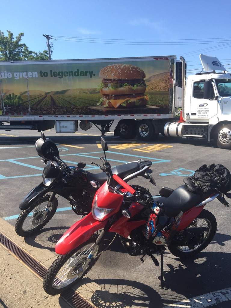 hawk dual sport motorcycle
