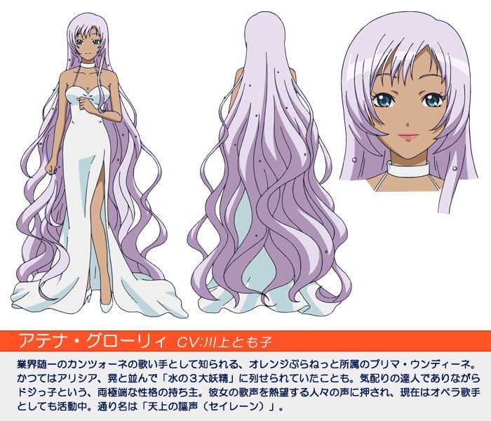 Athena Glory Aria The World Of Aqua Amino