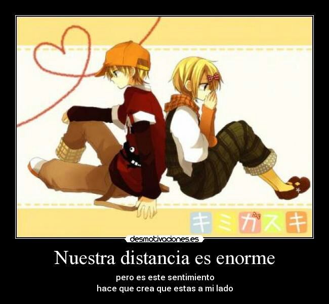 Amor a distancia | •Anime• Amino