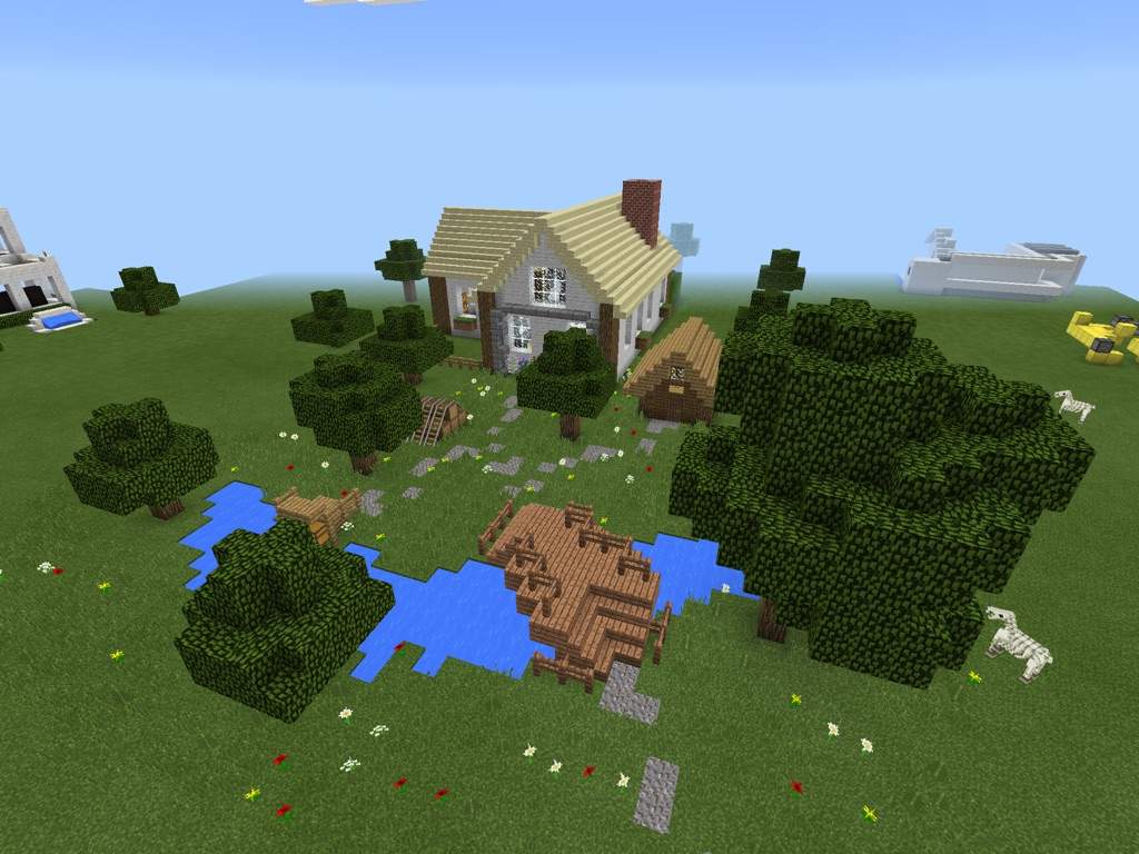Mcpe Small Cottage Build Minecraft Amino