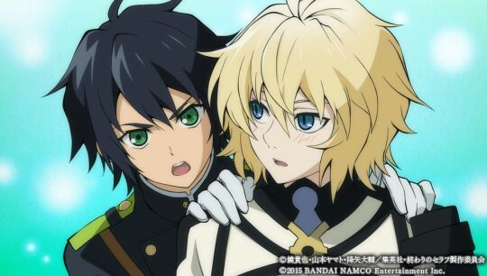 MikaYuu/YuuMika + Official Art | Owari No Seraph Amino Amino