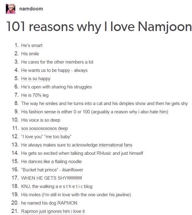 10 reasons why i love him