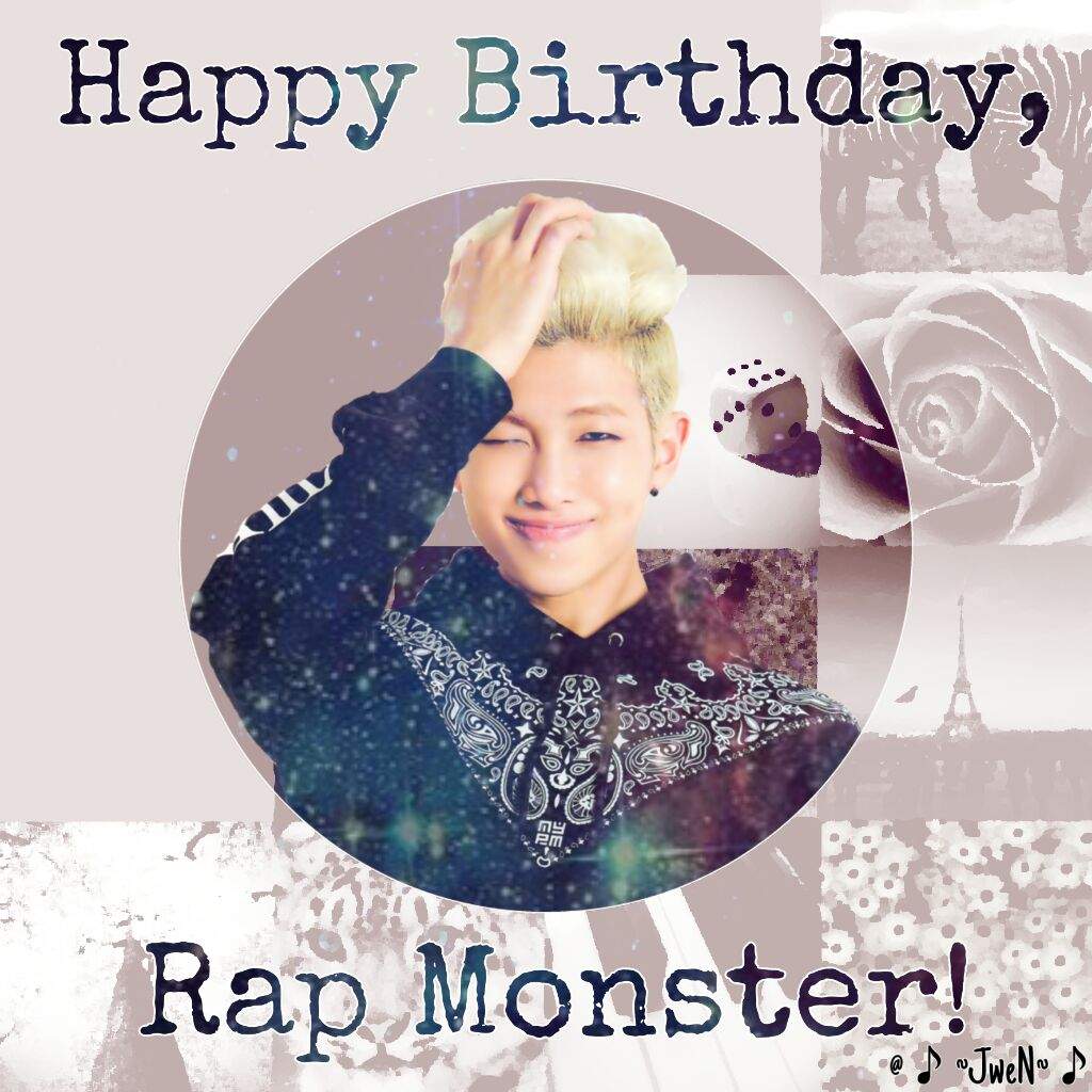 Al frente Situación Bajar Happy Birthday, Rap Monster! 🎉🎊 | K-Pop Amino