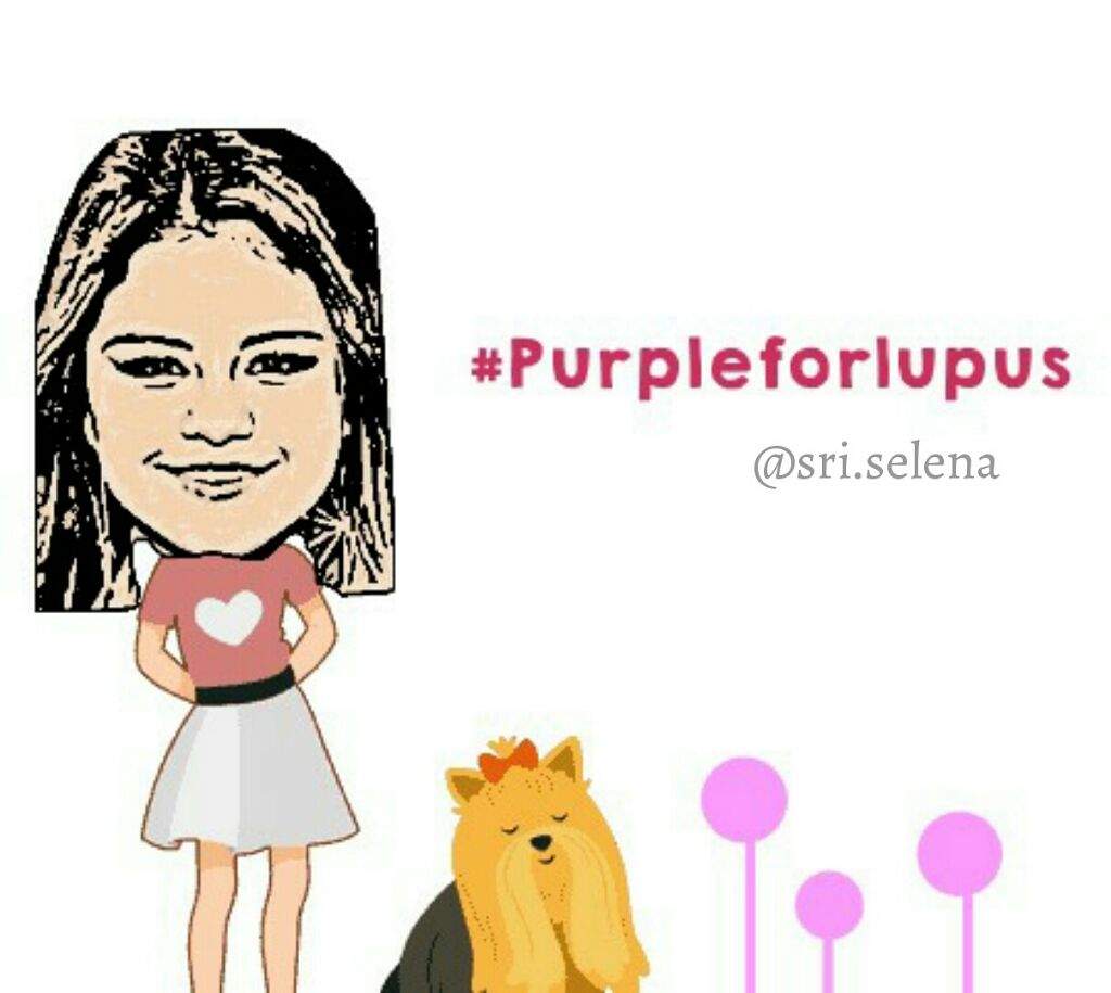 Selena gomez #purpleforlupus | Selenators Amino