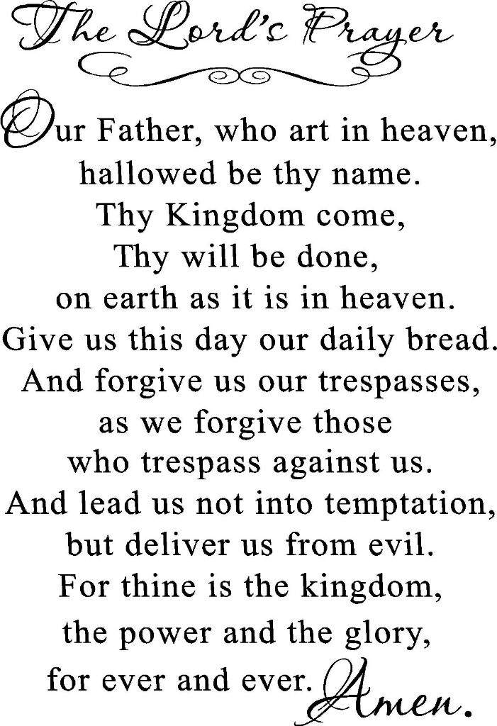 The Lords Prayer Wiki Christian Genesis Amino