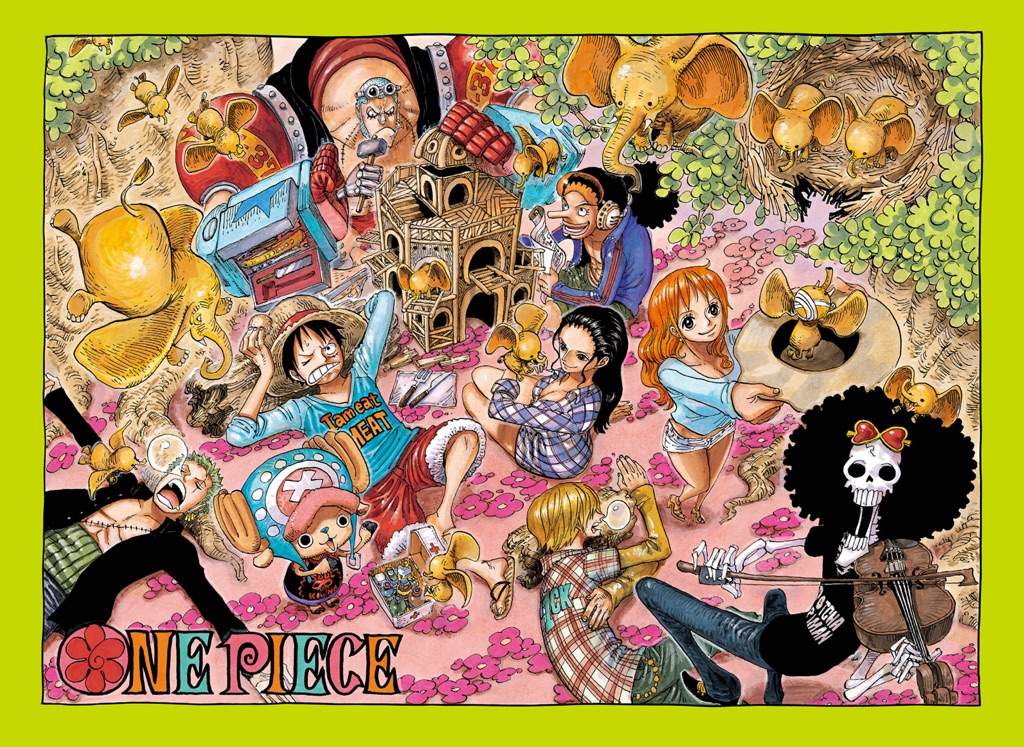 Color Pages | One Piece Amino