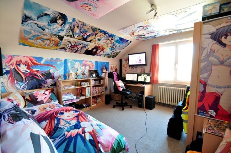 Anime Room Decor Ideas / Pin by A_Heart_Fullmetal on Anime theme room ♥