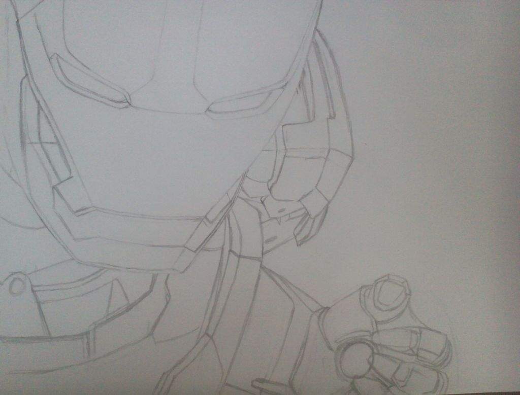 Iron Man Drawingart Step By Step Comics Amino