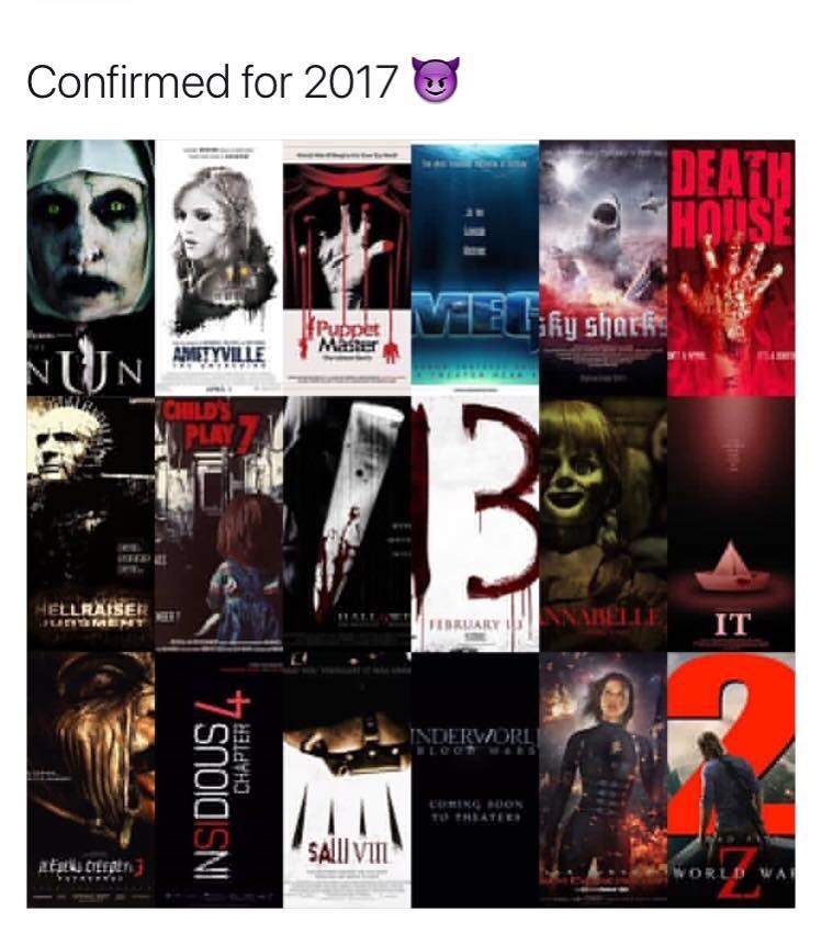 upcoming scary movies