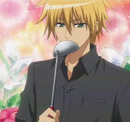 Usui Takumi Cooking Kaichou Wa Maid Sama Anime Amino