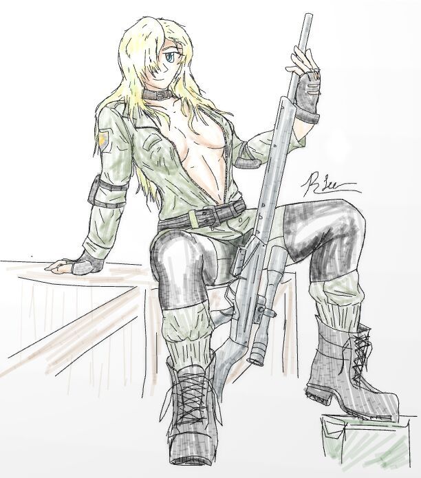 Sniper Wolf Metal Gear Solid Roblox Free Draw Roblox Amino