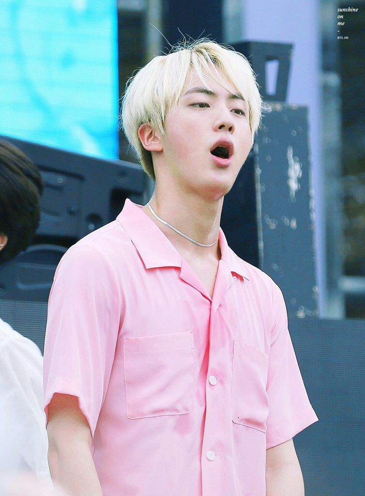 jin pink shirt