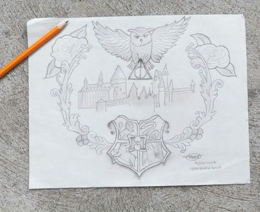 Mi nuevo dibujo💗 | •Harry Potter• Español Amino