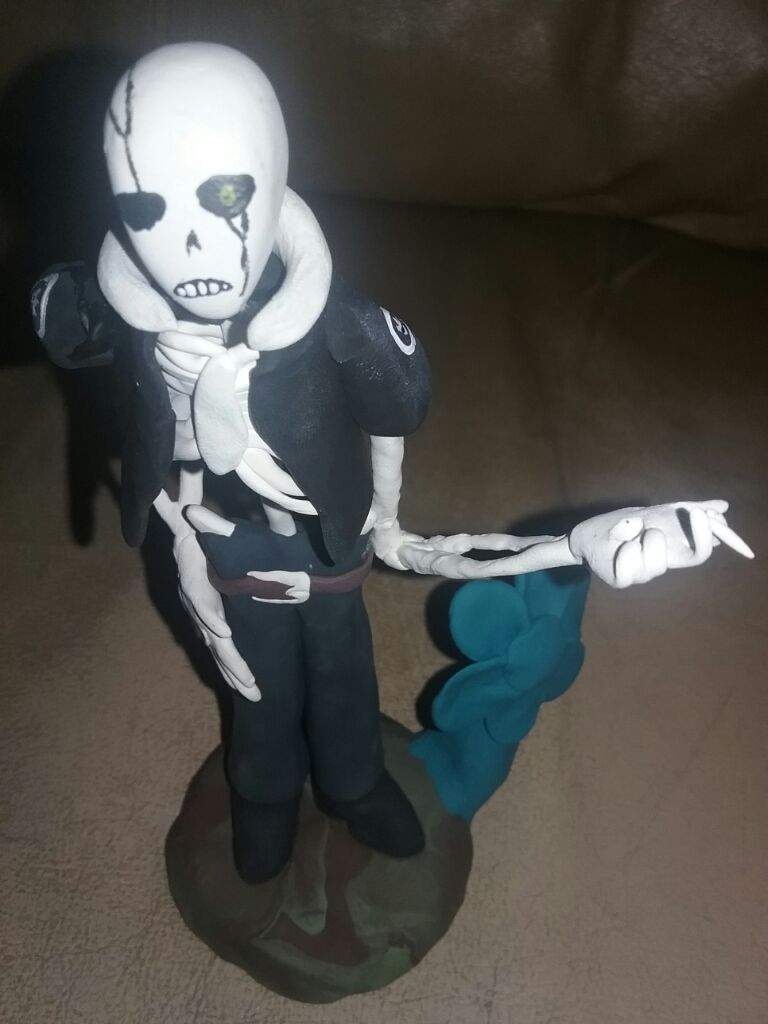 Gaster Sans in Waterfall Statue | Undertale Amino