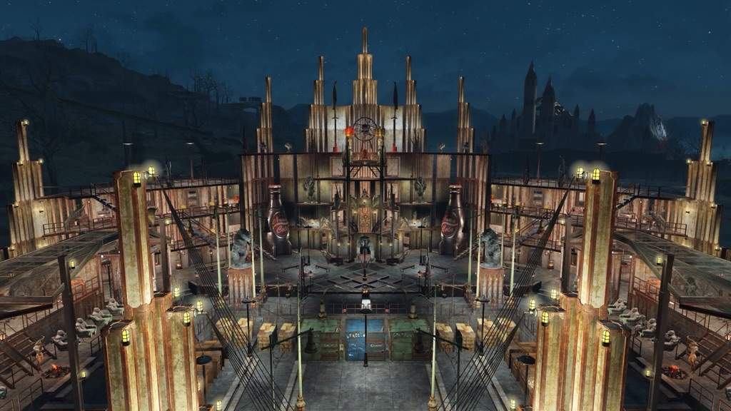 fallout 4 how to make an arena