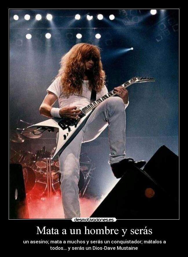 Dave Mustaine Frases | •Metal• Amino