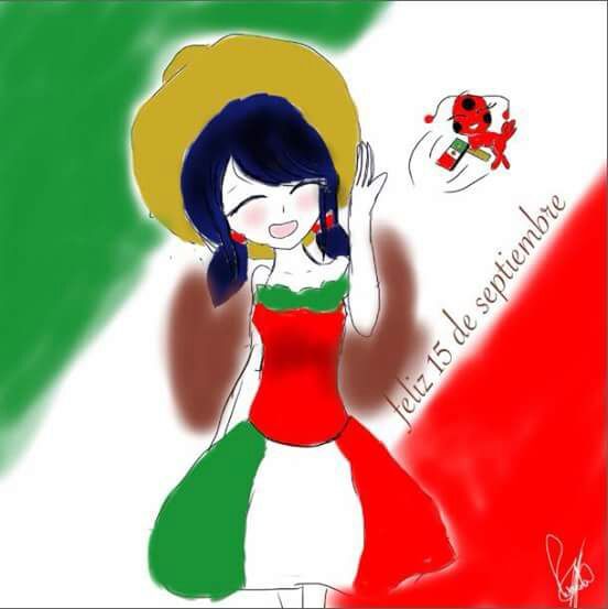 Feliz 15 de sep.(mexico) | •Miraculous Ladybug Español• Amino