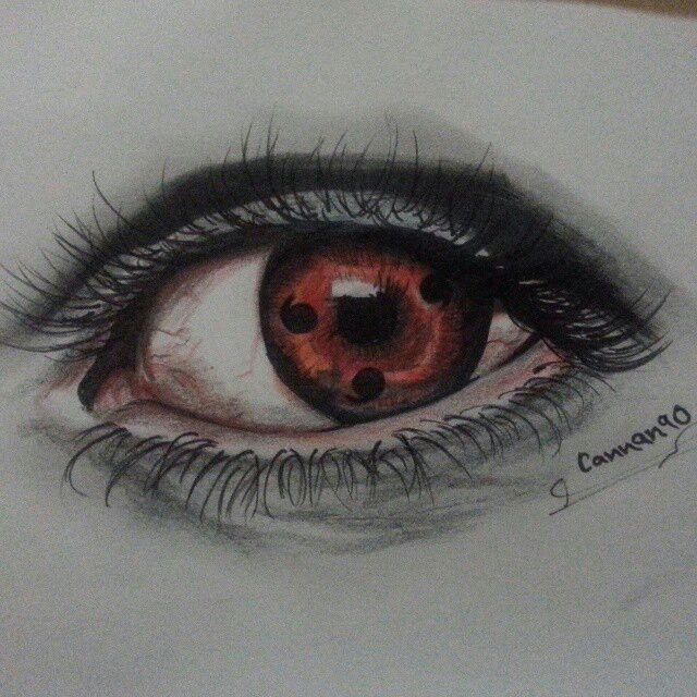 Realistic Eyes From Different Anime | Art Amino