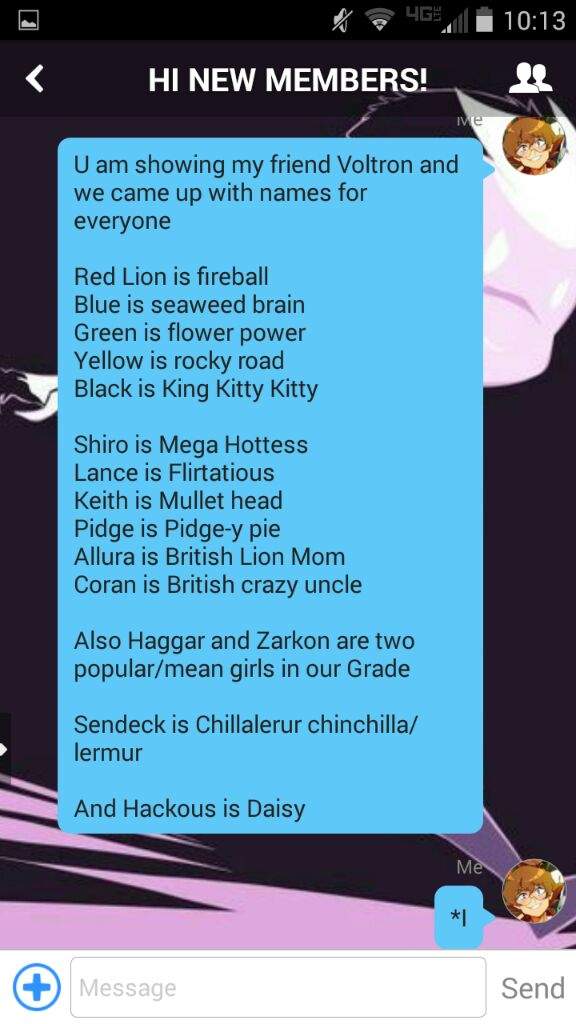 British nicknames for friends