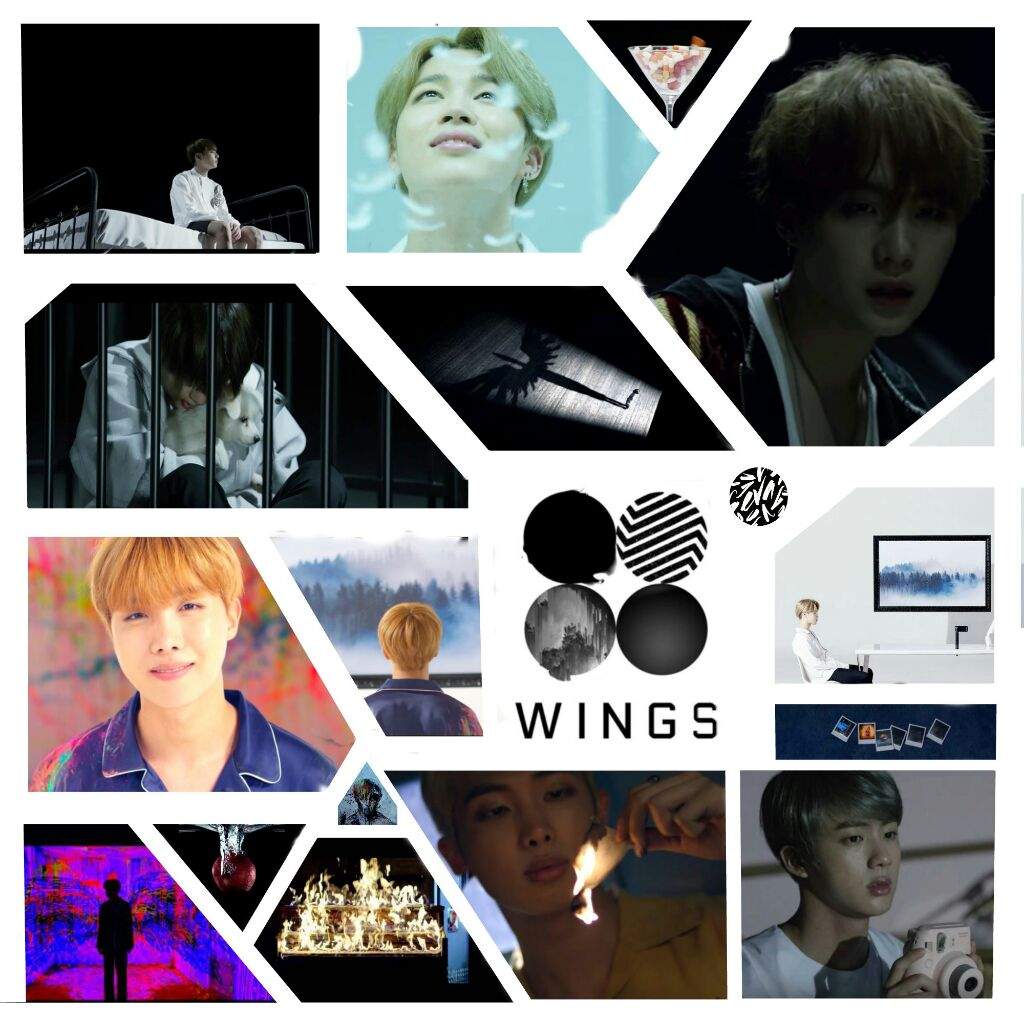 My First BTS Wings Collage!!!💓💓💓 | ARMY's Amino